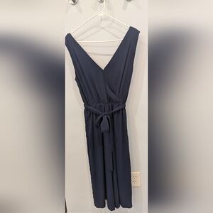 Aritzia Babaton Navy Blue Jumpsuit